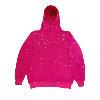 VYBES Rhinestone Galaxy Hoodie