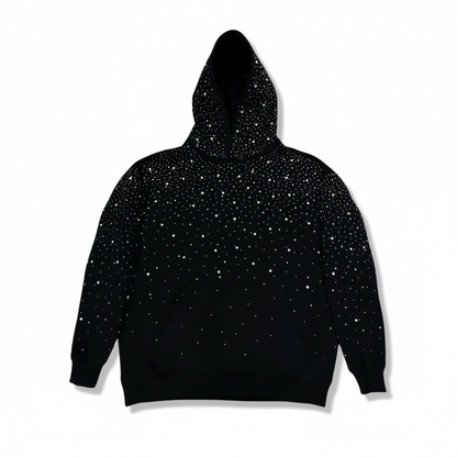 VYBES Rhinestone Galaxy Hoodie